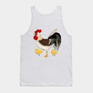 Minhwa: Chicken Family B Type Tank Top